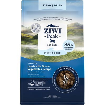 ZIWI ZIWI Peak Lamb with Green Vegetables Recipe Steam & Dried Dog Food, 28.8-oz bag