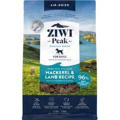 ZIWI Peak Mackerel & Lamb Grain-Free Air-Dried Dog Food, 35.2-oz bag