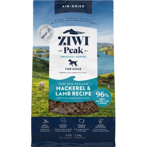 ZIWI Peak Mackerel & Lamb Grain-Free Air-Dried Dog Food, 88-oz bag