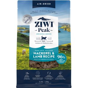 ZIWI Peak Mackerel & Lamb Recipe Air-Dried Cat Food, 35.2-oz bag