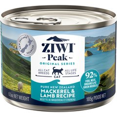 ZIWI Peak Mackerel & Lamb Recipe Canned Cat Food, 6.5-oz, case of 12