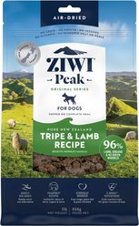 ZIWI Peak Tripe & Lamb Grain-Free Air-Dried Dog Food, 16-oz bag