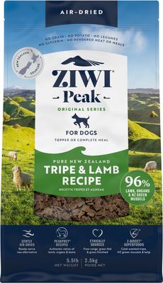 ZIWI Peak Tripe & Lamb Grain-Free Air-Dried Dog Food, 88-oz bag