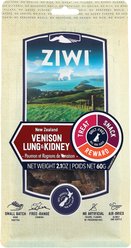 ZIWI Venison Lung & Kidney Dog Treats, 2.1-oz bag