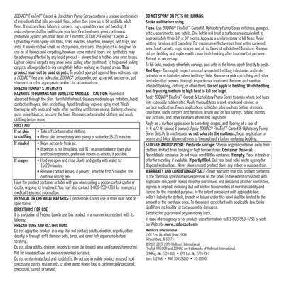 Show full view: Zodiac Carpet & Upholstery Flea & Tick Spray, 24-fl oz slide 3 of 5