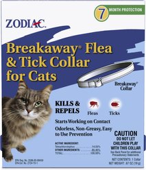 Zodiac Flea & Tick Collar for Cats, 1 Collar (7-mos. supply)