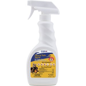 Zodiac Flea & Tick Spray for Dogs, Cats, Puppies & Kittens, 16-fl oz