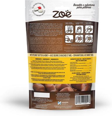 Show full view: Zoe Pill Pops Peanut Butter with Honey Dog Treats, 7-oz bundle slide 3 of 10