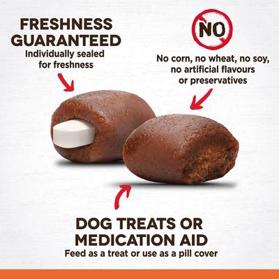 Show full view: Zoe Pill Pops Roasted Chicken with Rosemary Dog Treats, 3.5-oz bag slide 4 of 11