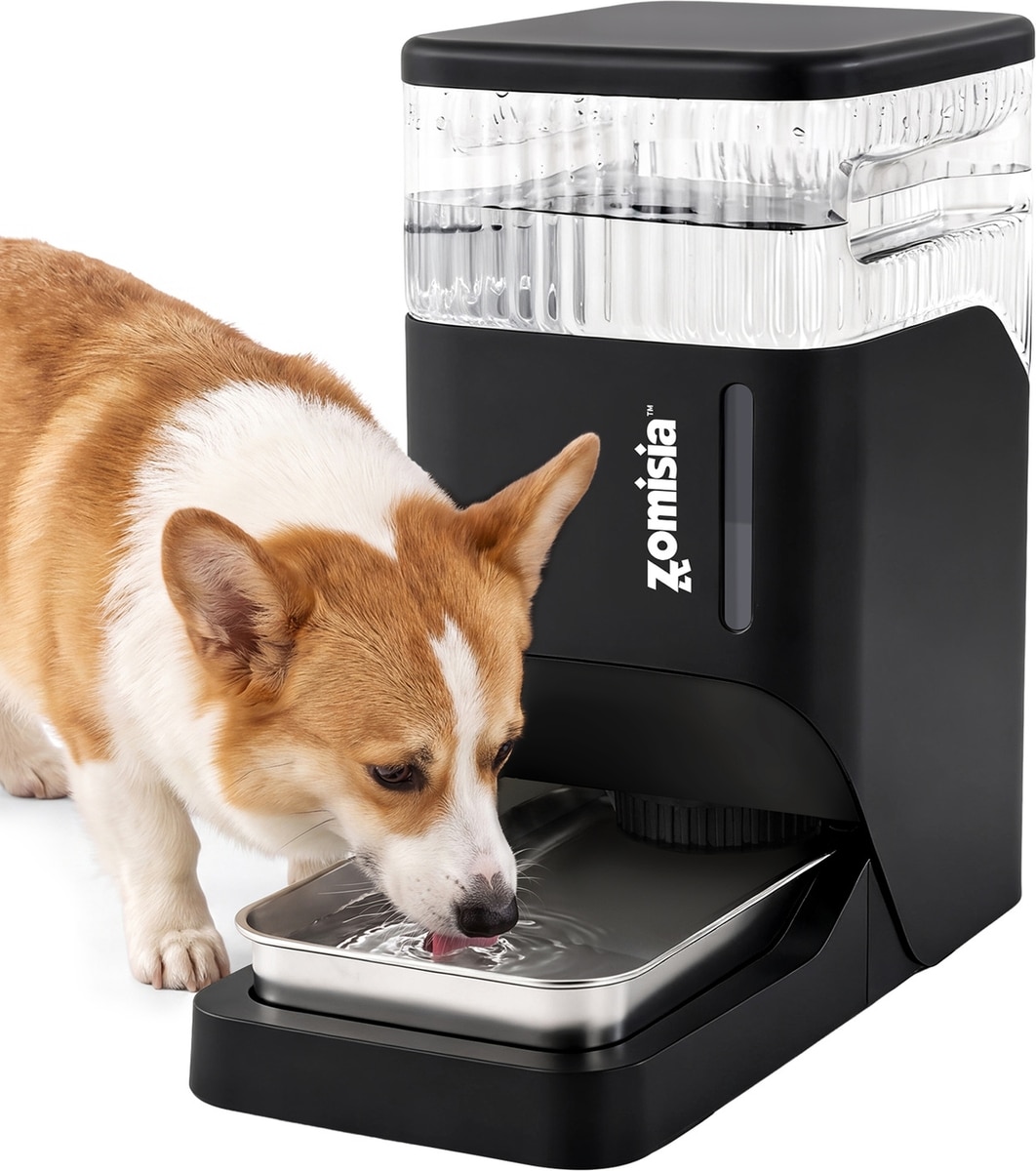 その他 Animal Water III ZOMISIA Automatic Dog & Cat Water Dispenser, Black, 8-l - Chewy.com