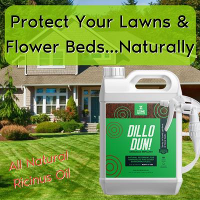 Show full view: Zone Protects Dillo Dun! Armadillo Repellent Gallon Trigger Sprayer slide 6 of 6