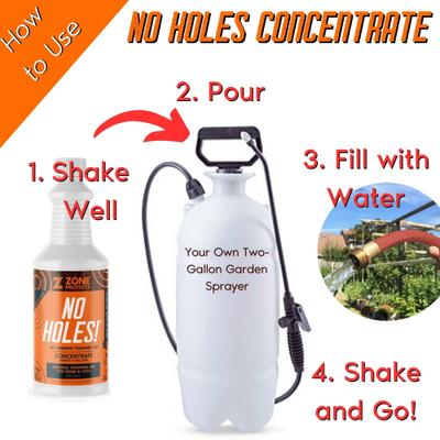 Show full view: Zone Protects No Holes! Digging Prevention Concentrate, 32-fl oz bottle slide 3 of 6