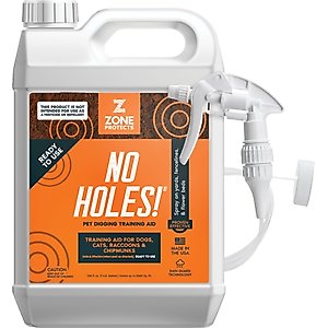 Zone Protects No Holes! Dog Digging Prevention Spray, 1-gal bottle