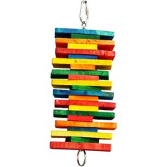 Zoo-Max Accordion Bird Toy, Multicolor