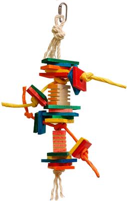 Show full view: Zoo-Max Coleop Bird Toy, Multicolor slide 1 of 1