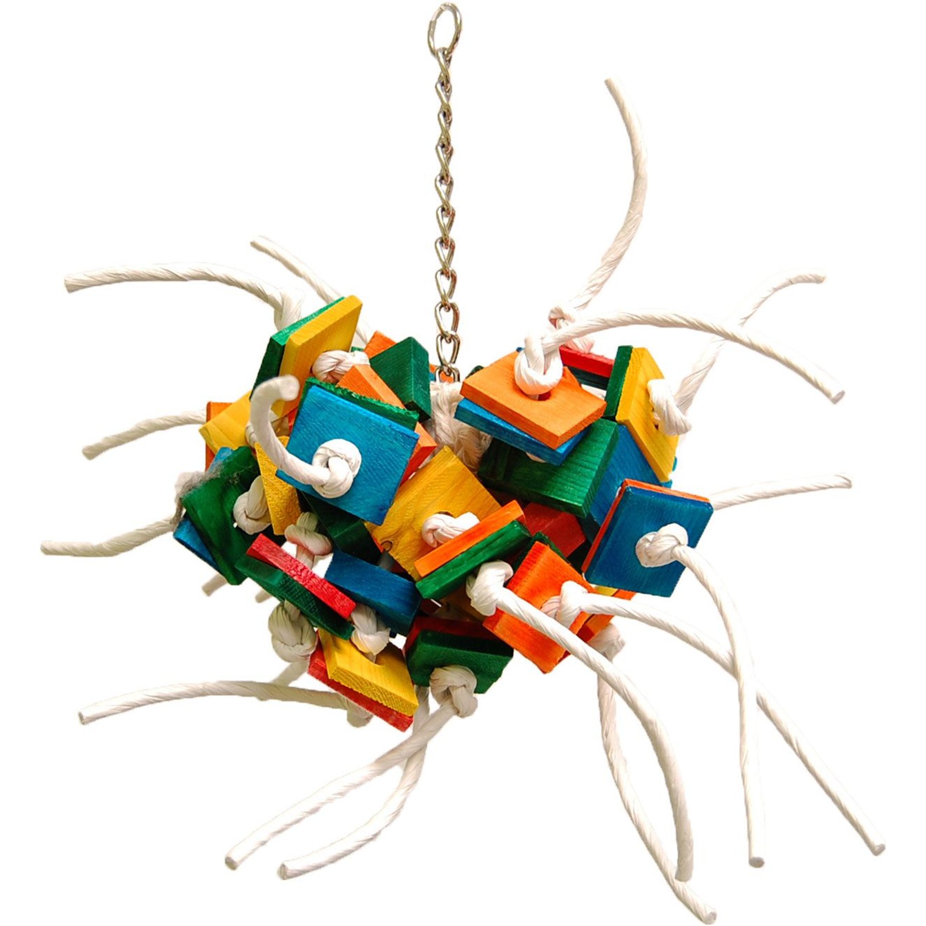 Zoo-Max Fiireball Birs Toy, Multicolor, Medium