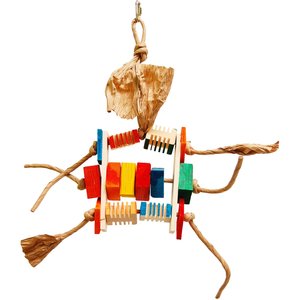 Zoo-Max Groovy Bonzo Bird Toy, Multicolor