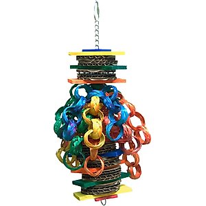 Zoo-Max Hippy Style Bird Toy, Multicolor