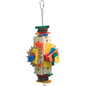 Zoo-Max Rigolo Bird Toy, Multicolor