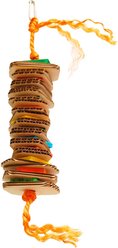 Zoo-Max Slice SHRED-X Birdt Toy, Medium