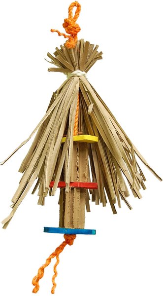 Zoo-Max Sombrero Bird Toy, Multicolor