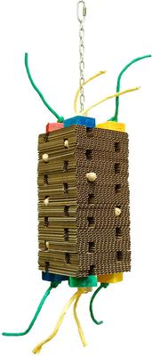 Show full view: Zoo-Max Tower Bird Toy, Multicolor, Large slide 1 of 2