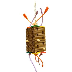 Zoo-Max Tower Bird Toy, Multicolor, Medium
