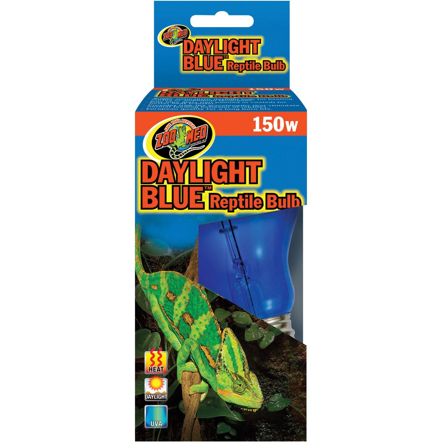 Zoo Med Daylight Blue Reptile Lamp, 150W