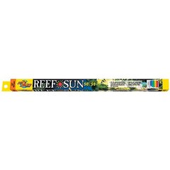 Zoo Med 50/50 Reef Sun T8 Fluorescent Aquarium Bulb, 15 x 18-in