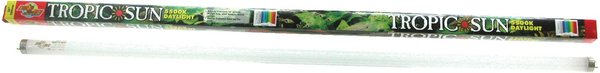 Zoo Med 5,500K Tropic Sun T8 Fluorescent Lamp, 36" x 1", 25-watt