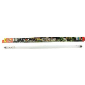 Zoo Med 6,500K Ultra Sun T8 Fluorescent Aquarium Bulb, 24-in, 18-watt