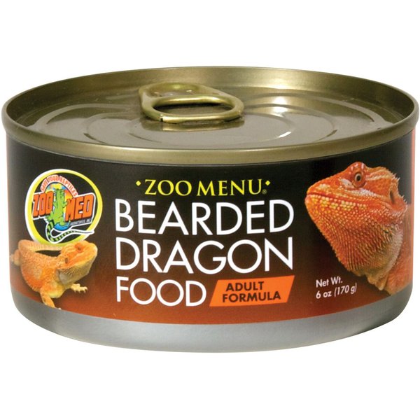Zoo Med Adult Formula Bearded Dragon Food, 6-oz pouch