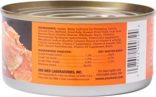 Show full view: Zoo Med Adult Formula Bearded Dragon Food, 6-oz pouch slide 2 of 4