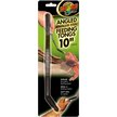 Zoo Med Angled Stainless Steel Reptile Feeding Tongs, 10-in