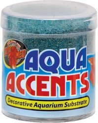 Zoo Med Aqua Accents Terminator Teal Sand Decorative Substrate, 0.5-lb bag