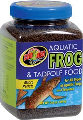 Zoo Med Aquatic Frog & Tadpole Food, 12-oz jar