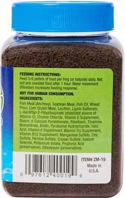 Show full view: Zoo Med Aquatic Frog & Tadpole Food, 12-oz jar slide 3 of 6