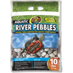 Zoo Med Aquatic River Turtle Tank Pebbles, 10-lb bag