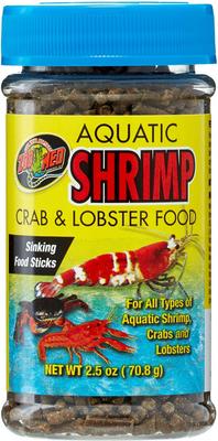 Show full view: Zoo Med Aquatic Shrimp, Crab & Lobster Food, 2.5-oz jar slide 5 of 8