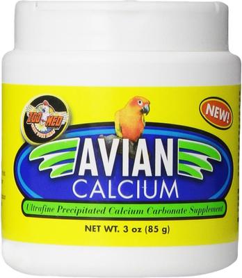 Show full view: Zoo Med Avian Calcium Bird Supplement, 3-oz pouch slide 2 of 5