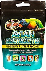 Zoo Med Avian Electrolytes Bird Treatment, 4-oz bottle