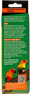 Show full view: Zoo Med Avian Sun Compact Fluorescent Bird Lamp, 26-watt slide 5 of 9