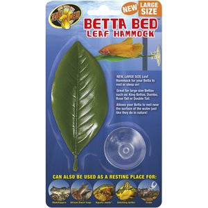 Zoo Med Betta Bed Leaf Fish Hammock, Large