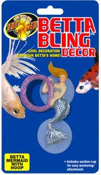Zoo Med Betta Bling Mermaid with Hoop