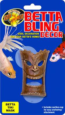 Show full view: Zoo Med Betta Bling Tiki Mask Reptile Ornament slide 1 of 1