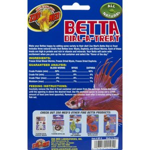 Zoo Med Betta Dial-a-Treat Fish Treat, 0.12-oz