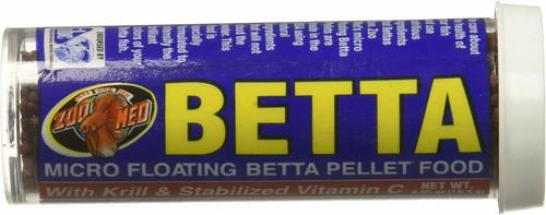 Show full view: Zoo Med Betta Micro Floating Pellets Fish Food, 0.65-oz slide 4 of 5