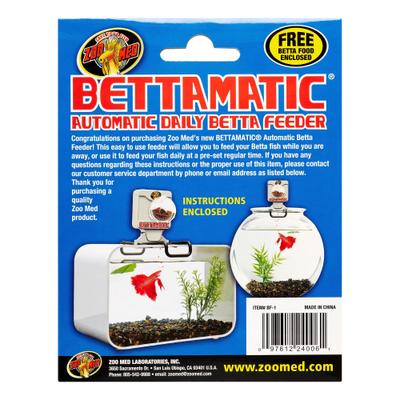 Show full view: Zoo Med BettaMatic Automatic Daily Betta Feeder slide 6 of 8