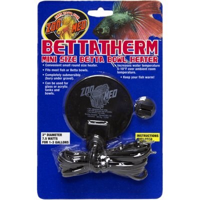 Zoo Med Zoo Med BettaTherm Mini Size Betta Bowl Heater