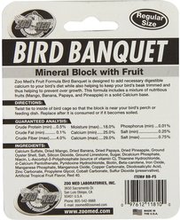 Zoo Med Bird Banquet Fruit Formula Mineral Block Beak Conditioner, 1-block slide 2 of 4